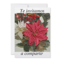 invitacion fiesta de Navidad invitations by Soniel invitacion fiesta de Navidad invitations