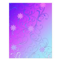 Invitación floral azul abstracta del boda de la pl