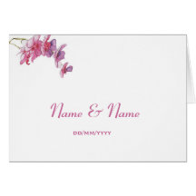 Invitación intrépida de las floraciones tarjetón