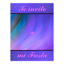 Invitación - Te invito a mi Fiesta Personalized Announcement