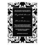 Invitación tradicional del damasco