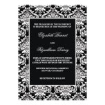 Invitación tradicional del damasco