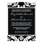 Invitación tradicional del damasco