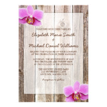 Invitaciones de madera del boda del granero rústic anuncio