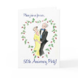 Invitation 50th Anniversary Party cards