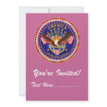 Invitation 5" x 7" America not forgotten....