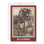 Invitation: Alice and Wonderland - Arthur Rackham