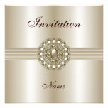 Invitation All Occasions Elegant Pearl Gem 2