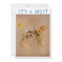 Invitation - Announcement Cards - Carousel Tiger