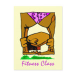 INVITATION Announcement Fitness Yoga exc POSTCARD