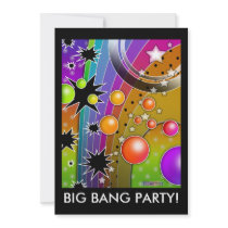 Invitation - BIG BANG BLACK HOLES POP ART