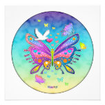 Invitation - BUTTERFLY POP ART