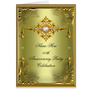 Invitation Card Elite Avocado Green Gold Elegant