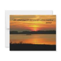 Invitation Cards: Our attitude toward life determi by mytravelexperiences Invitation Cards: Our attitude toward life determi