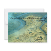 Invitation Cards: Procrastination is the art of ke
