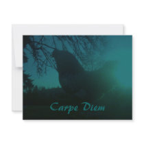 Invitation  Carpe Diem Chicken Rooster