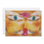 Invitation: Cat &amp; Bird by Paul Klee - Customizable