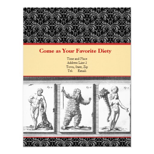 Invitation, Classics, Mythology, Roman Empire