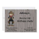 Invitation-Cowboy Birthday Party