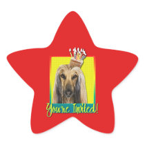 Invitation Cupcake - Afghan Sticker