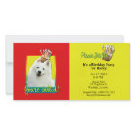 Invitation Cupcake - American Eskimo Photo Cards