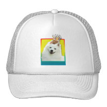 Invitation Cupcake - American Eskimo Trucker Hats