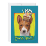Invitation Cupcake - Basenji