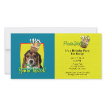 Invitation Cupcake - Beagle Puppy - Chloe Photo Cards