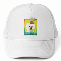 Invitation Cupcake - Bichon Frise Mesh Hats