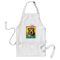 Invitation Cupcake - Bulldog - Dark Apron