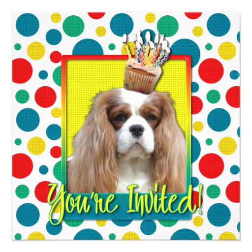 Invitation Cupcake - Cavalier - Blenheim