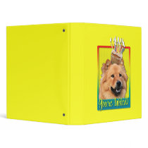 Invitation Cupcake - Chow Chow - Cinny Vinyl Binder