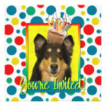Invitation Cupcake - Collie - Caroline
