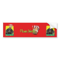 Invitation Cupcake - Dachshund - Winston Bumper Stickers
