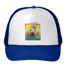 Invitation Cupcake - GoldenDoodle Trucker Hat