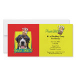 Invitation Cupcake - Greater Swiss Mountain Dog Custom Photo Card