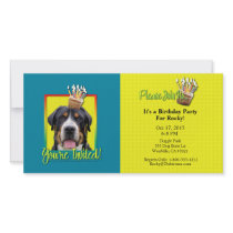 Invitation Cupcake - Greater Swiss Mountain Dog Personalized Photo Card