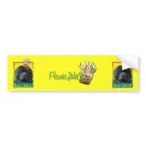 Invitation Cupcake - Newfoundland Bumper Stickers