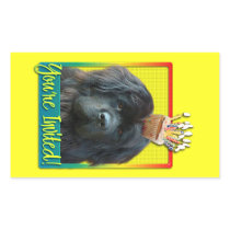 Invitation Cupcake - Newfoundland Rectangle Sticker