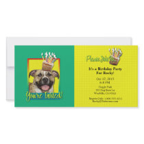 Invitation Cupcake - Pitbull - Tigger Photo Card