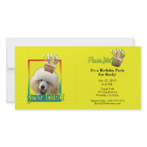 Invitation Cupcake - Poodle - Apricot Photo Cards