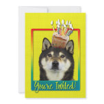 Invitation Cupcake - Shiba Inu - Yasha