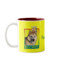 Invitation Cupcake - Siberian Husky - Copper mugs