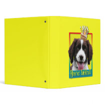 Invitation Cupcake - Springer Spaniel - Baxter Binder