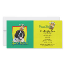 Invitation Cupcake - St Bernard - Mae Photo Cards