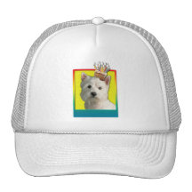 Invitation Cupcake - West Highland Terrier Hat