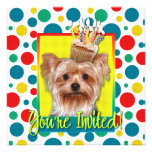 Invitation Cupcake - Yorkshire Terrier