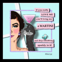 Invitation - Diamonds & Martinis invitations
