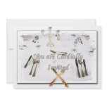 INVITATION DINNER CARDS