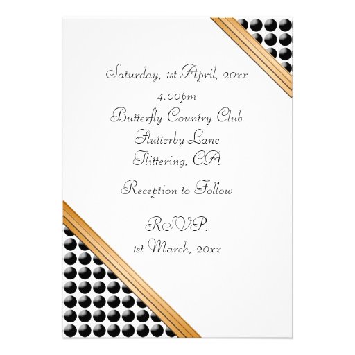 Invitation Dotted Delight Commitment Ceremony